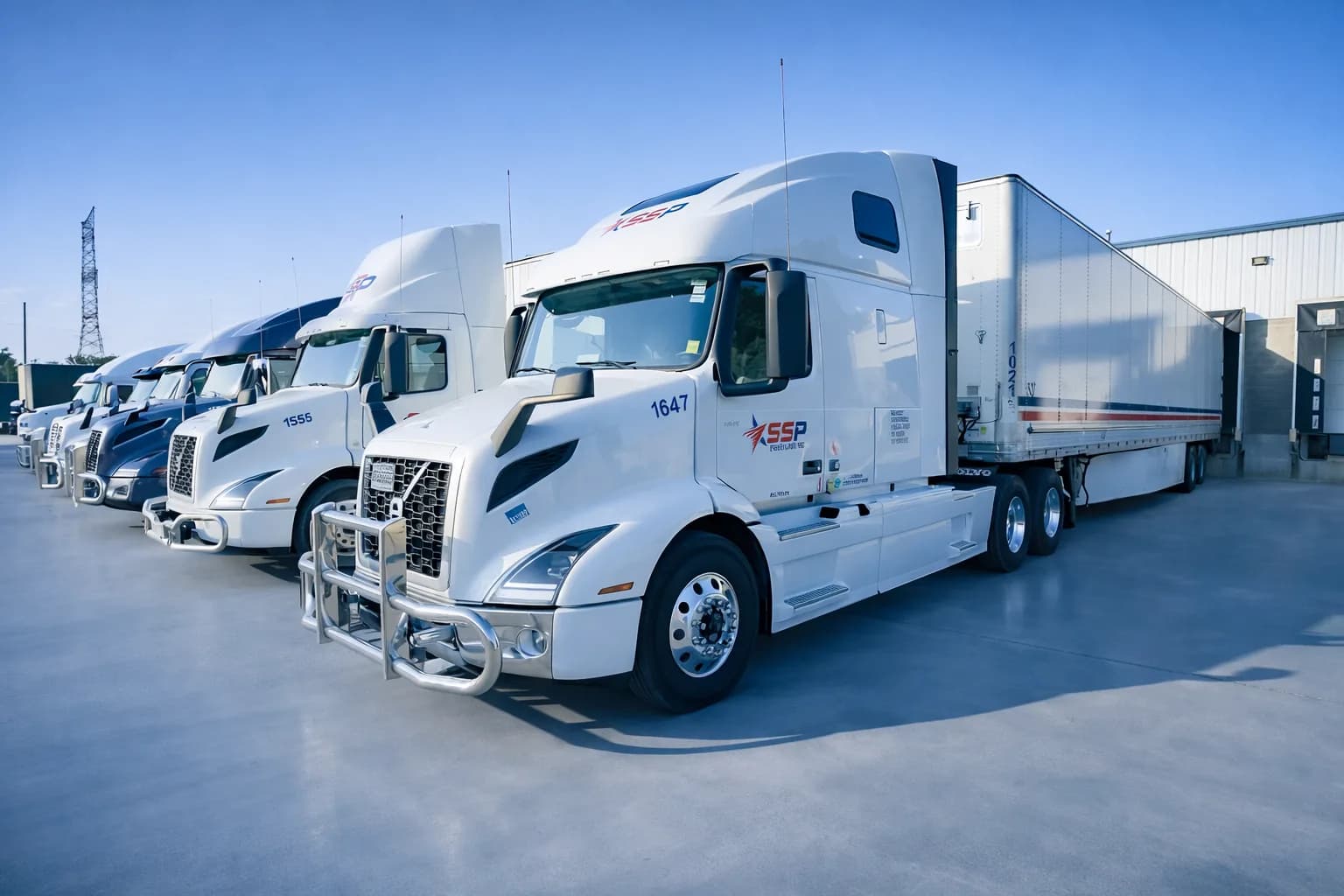 Dry van trailer profile