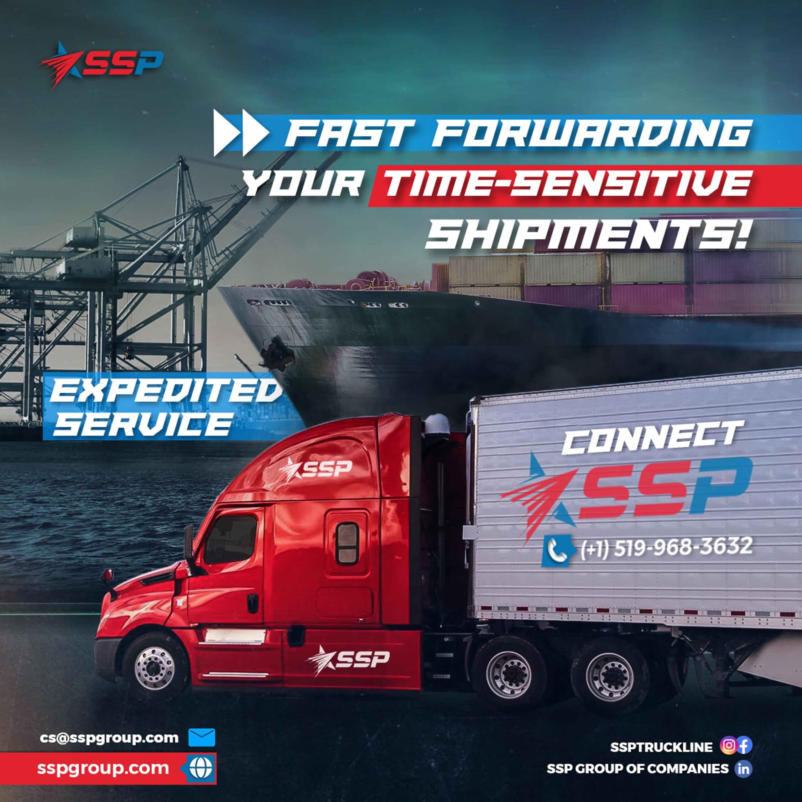 SSP’s Excellent Expedited Shipping: Fulfilling Last-Minute Needs