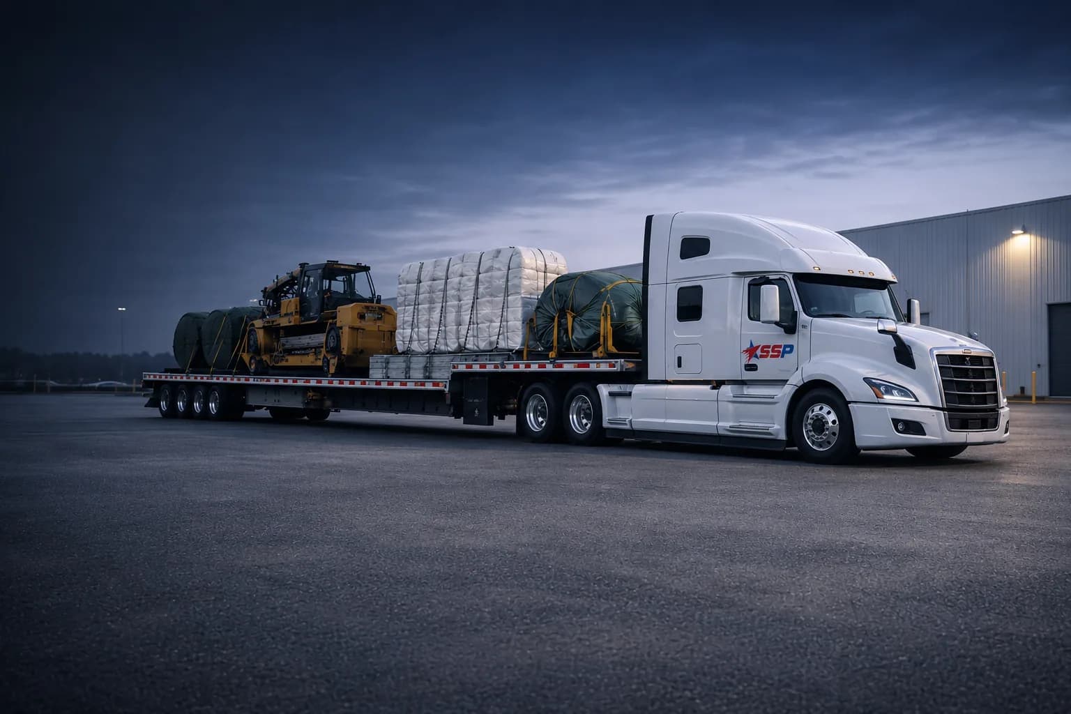 Flatbed or Step Deck? Choosing the Right Trailer for Efficient Freight Shipping