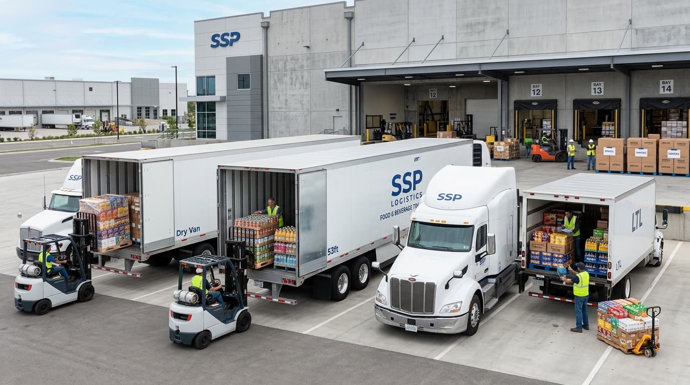 Dry Van, FTL, or LTL: Which Is Best for Food & Beverage Shipping Methods?
